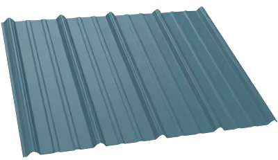 Classic panel metal roof