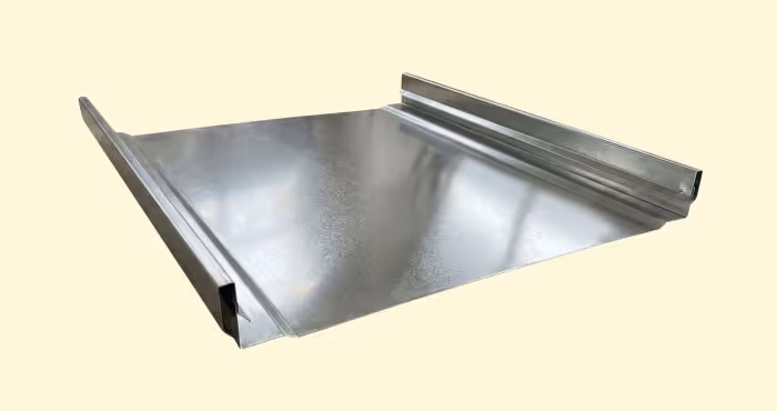 Modern Tin Style Roof Detail