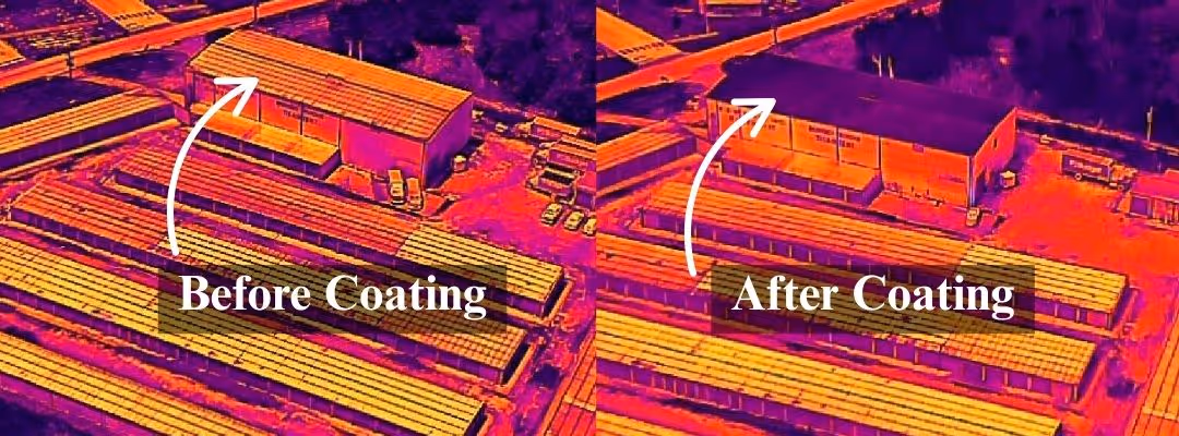 Thermal Comparison of Coated Roof