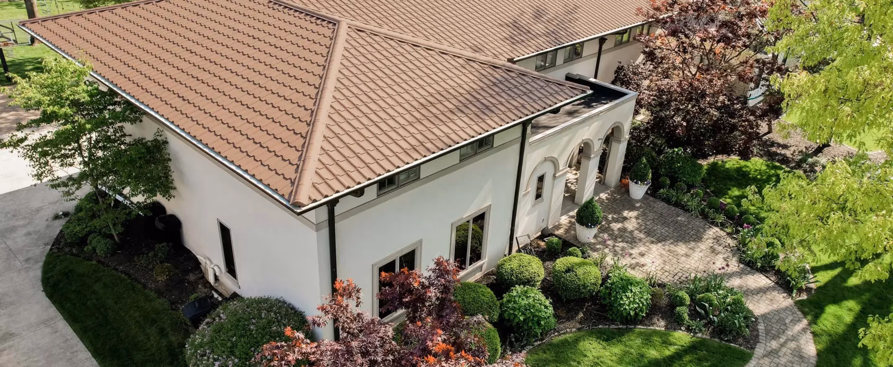 Metal Shingles Detail